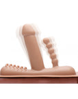 Double Penetration Attachment for Saddle Sex Machine
