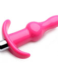 Rolling Pink Bumpy Anal Plug
