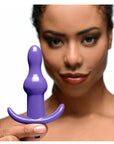 Rolling Purple Bumpy Anal Plug