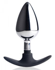 Dark Invader Metal & Silicone Anal Plug