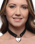 Lock-It Heart Lock and Key Choker