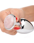 Gemstones Rose Quartz Gem Anal Plug