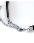 Lush Pet Silver Ring Slim Choker