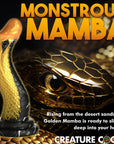 Golden Mamba Silicone Dildo