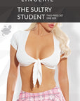 La Lure The Sultry Student Two-Piece Set