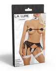 La Lure Filthy French Maid Lace Three-Piece Set