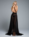 Adore Coco Wrapped Around You Sheer Skirt