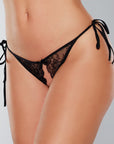 Allure Open Lace Panty, With Tie Up Sides