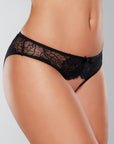 Allure Open Panty With Mesh Front & Sexy Lace Back