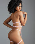 Adore Claire Bustier With Leg Bands & Open G-String