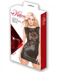 Kitten Lace & Wet Look Luck Dress