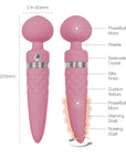 Pillow Talk - Sultry Luxurious Dual-Ended Warming Massager