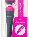 Palm Power Plug & Play Wand Massager