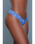 V Cut Lace Thong