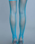 Nylon Fishnet Thigh Highs