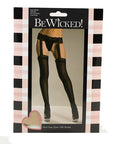 Back-Seam Garter Belt Stockings
