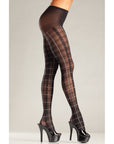 Plaid Pantyhose