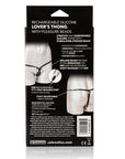 Rechargeable Silicone Lovers Thong with Pleasure Beads