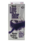 Silicone Love Rider Hipster Harness with Probe