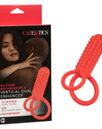 Silicone Rechargeable Vertical Dual Enhancer