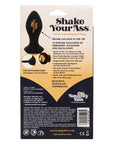 Naughty Bits Shake Your Ass Petite Vibrating Butt Plug
