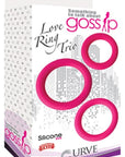 Gossip Love Ring Trio