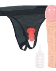 Vac-U-Lock Ultra Harness With 8 Inch Realistic Dong - Non-retail Packaging