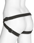 Vac-U-Lock Double Penetration Velvet Harness - Non-retail Packaging