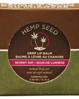 Earthly Body Hemp Seed Lip Balm Pot