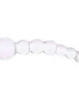 5 Inch Curved Glass Beaded Dildo