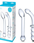 G-Spot Pleausre glass dildo Set
