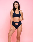 Buckle Up Bra Set Keyhole Panty