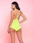 Neon Ballet Romper