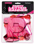 Bachelorette Party Letter Banner