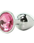 The 9s The Silver Starter Bejeweled Stainless Steel Plug