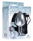 The 9s The Silver Starter Bejeweled Stainless Steel Plug