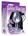 The 9s The Silver Starter Bejeweled Stainless Steel Plug