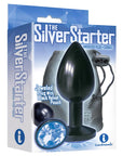 The 9s The Silver Starter Bejeweled Stainless Steel Plug