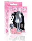 The 9s The Silver Starter Bejeweled Stainless Steel Plug