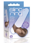 The 9s Sling and Ring Cock Ring and Ball Sling