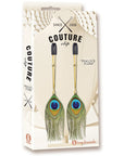 Couture Clips Luxury Nipple Clamps Peacock Plume