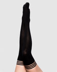 Kixies Dana Lynn Ribbed Thigh High Tights