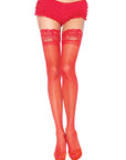 Leg Avenue - Stay Up 3 Inch Lace Top Lycra Sheer Thigh High