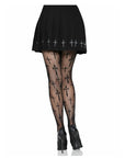Leg Avenue - Worship Me Cross Net Tights
