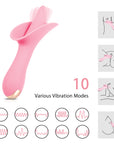 The Lotus Licking Vibrator - Packed In Sealed Foil Bags