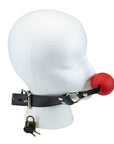 Lockable Ball Gag - Packed In Sealed Foil Bags