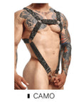 DNGEON Cross Cockring Harness by MOB