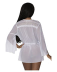 Modern Romance Flowing Short Robe