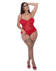 Ooh La Lace Bustier And Panty Set