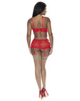 Ooh La Lace Bralette, Garter Skirt And GSet